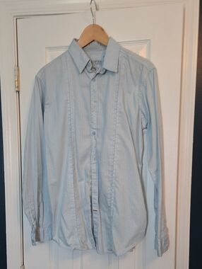 Guess Light Blue Men's Dress Shirt